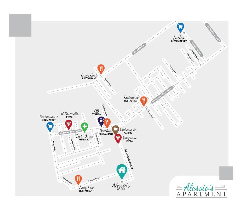 Alessio Appartement Fiumicino Buitenkant foto